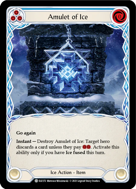 Amulet of Ice (Blue) - Image 3