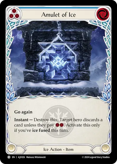 Amulet of Ice (Blue) - Image 5