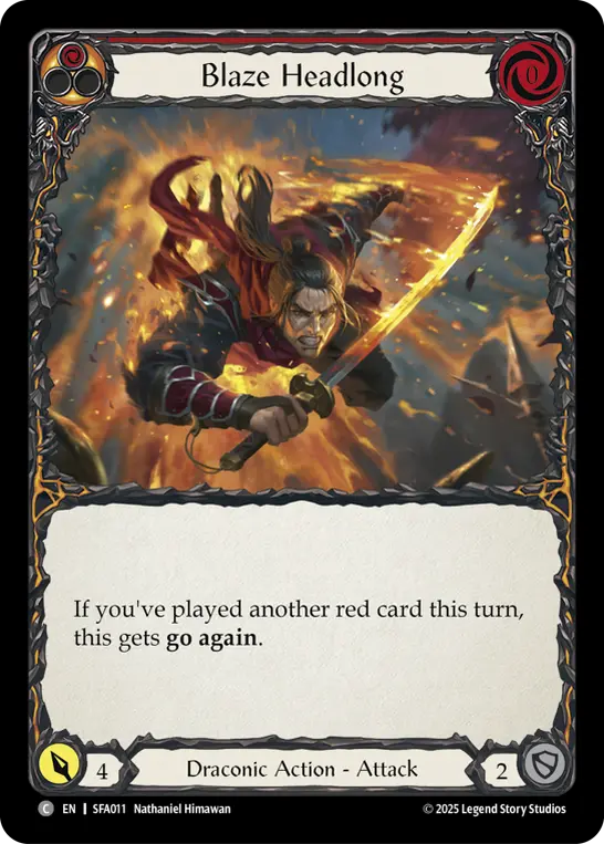 Blaze Headlong (Red) - Image 3