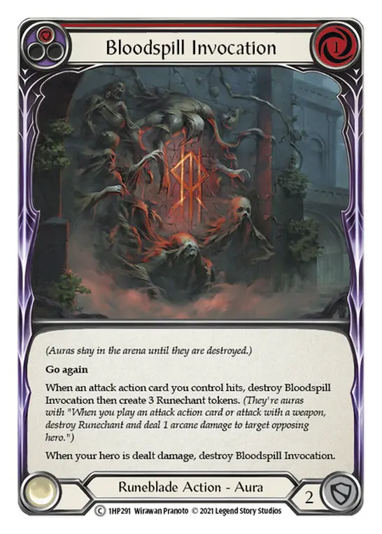 Bloodspill Invocation (Red) - Image 2