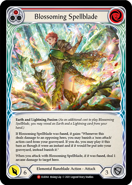 Blossoming Spellblade (Red)