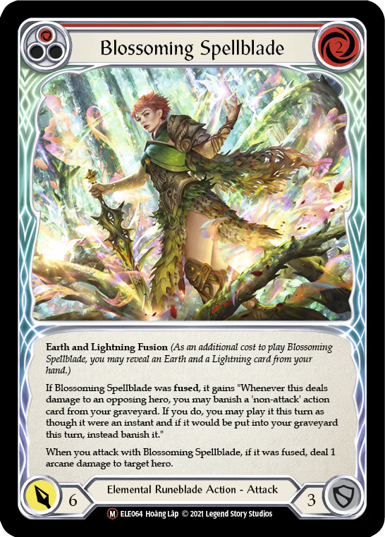 Blossoming Spellblade (Red) - Image 2