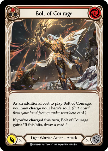 Bolt of Courage (Red) - Image 2