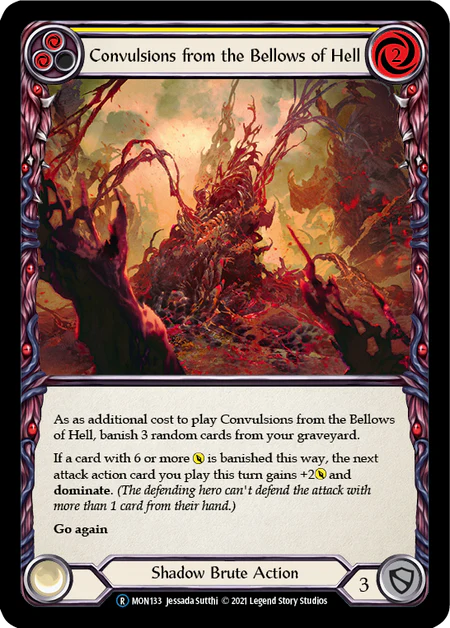 Convulsions from the Bellows of Hell (Yellow) - Image 2