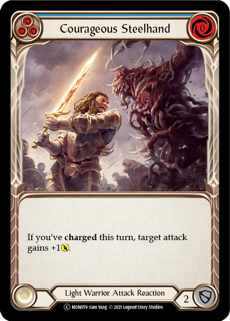 Courageous Steelhand (Blue) - Image 2