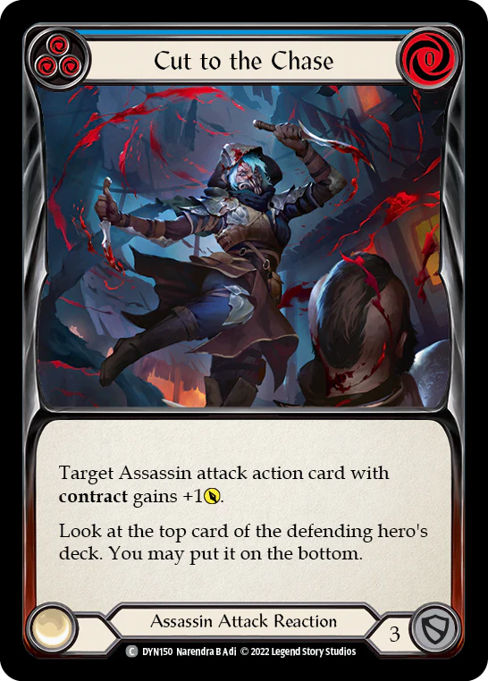 Cut to the Chase (Blue)