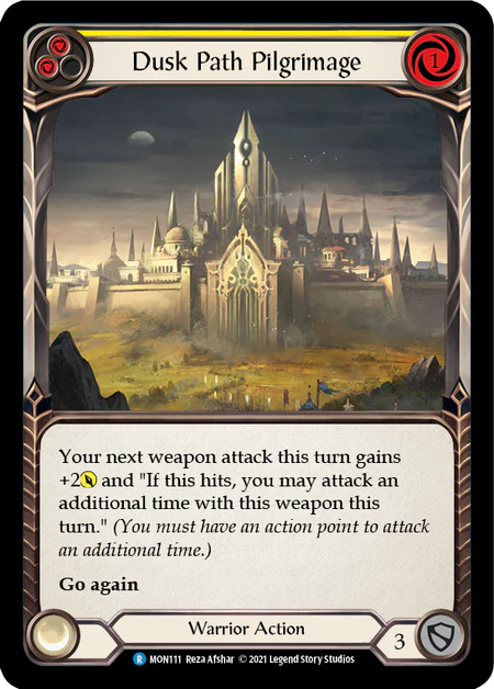 Dusk Path Pilgrimage (Yellow) - Image 2