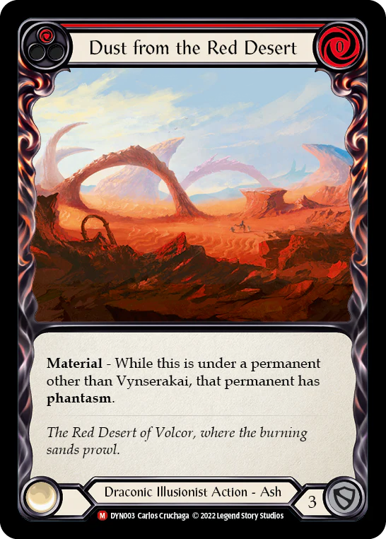 Dust from the Red Desert (Red)