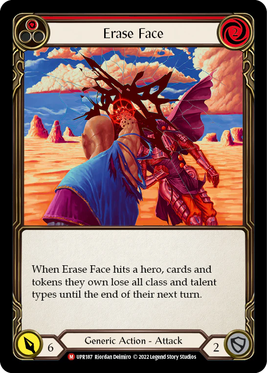 Erase Face (Red)