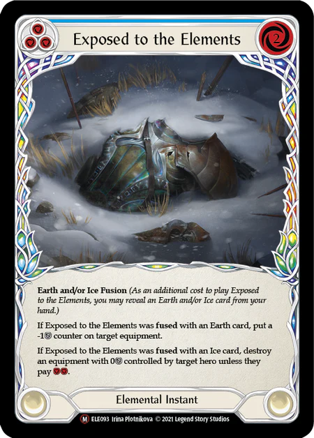 Exposed to the Elements (Blue) - Image 2