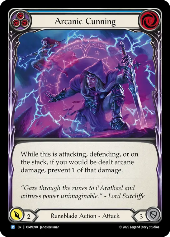 Arcanic Cunning (Blue)