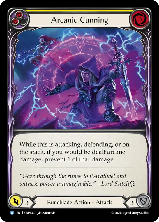 Arcanic Cunning (Yellow)