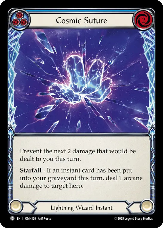 Cosmic Suture (Blue)