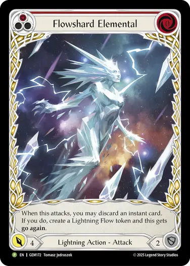 Flowshard Elemental (Red) - Image 2