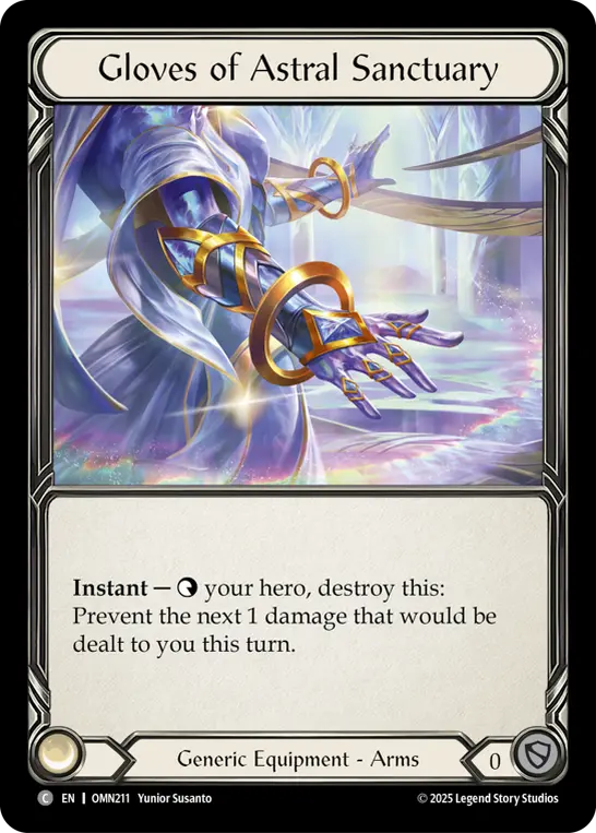 Gloves Of Astral Sanctuary