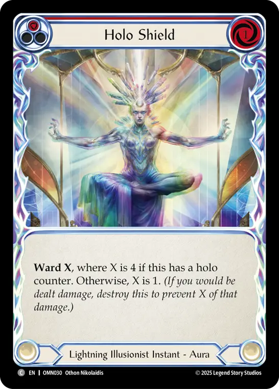 Holo Shield (Red)