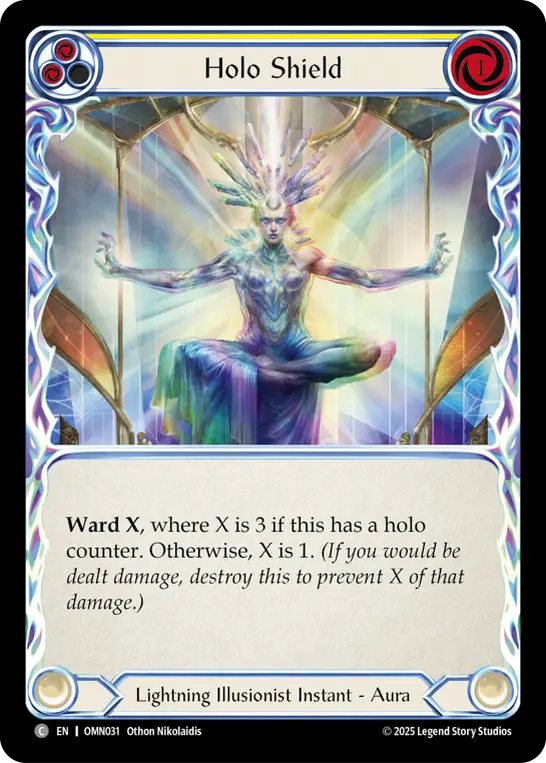 Holo Shield (Yellow)