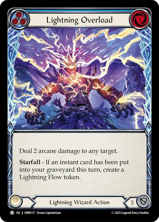 Lightning Overload (Blue)