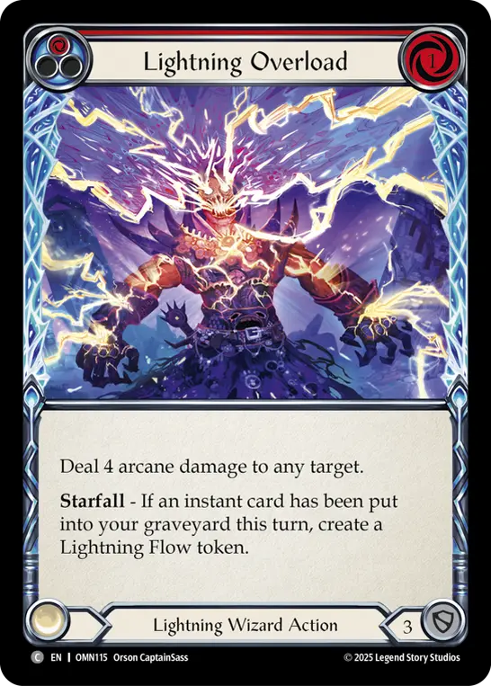 Lightning Overload (Red)