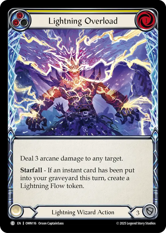 Lightning Overload (Yellow)