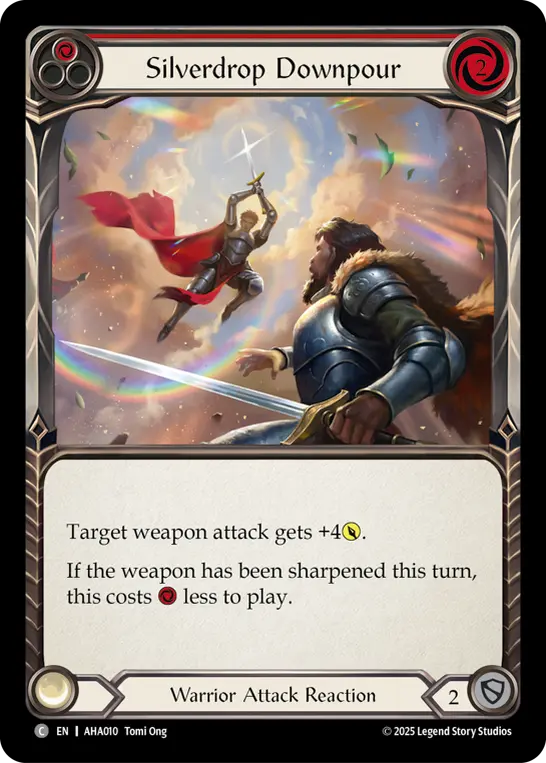 Silverdrop Downpour (Red)
