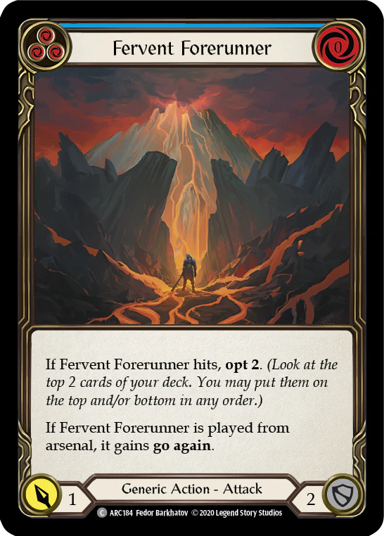 Fervent Forerunner (Blue)