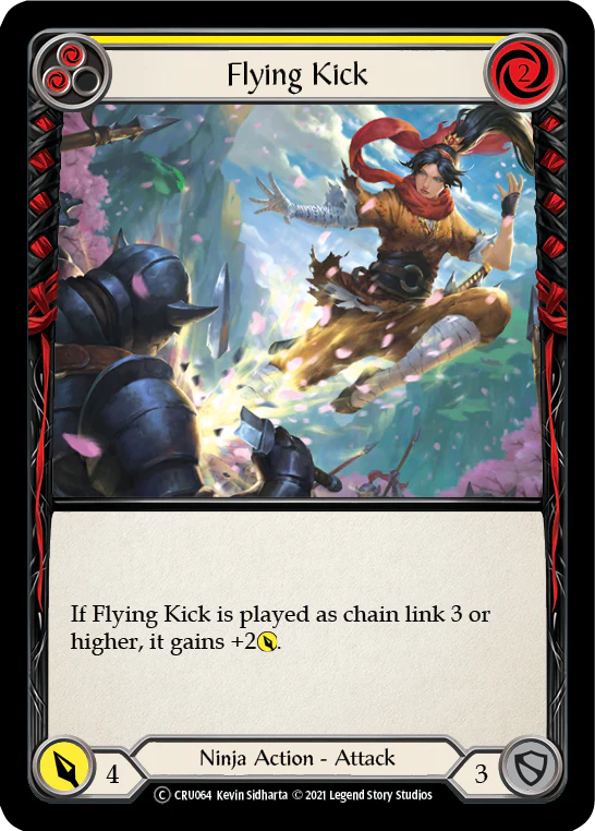 Flying Kick (Yellow) - Image 2