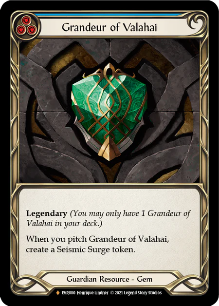 Grandeur of Valahai (Blue)