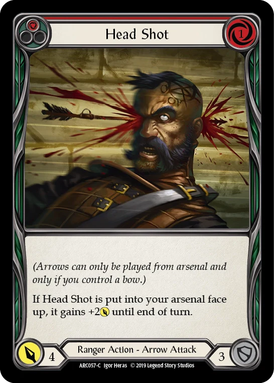 Head Shot (Red) - Image 2
