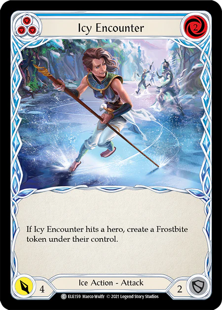 Icy Encounter (Blue)