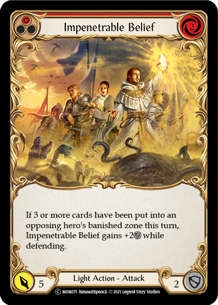 Impenetrable Belief (Red) - Image 2