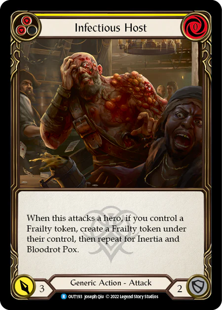 Infectious Host (Yellow)