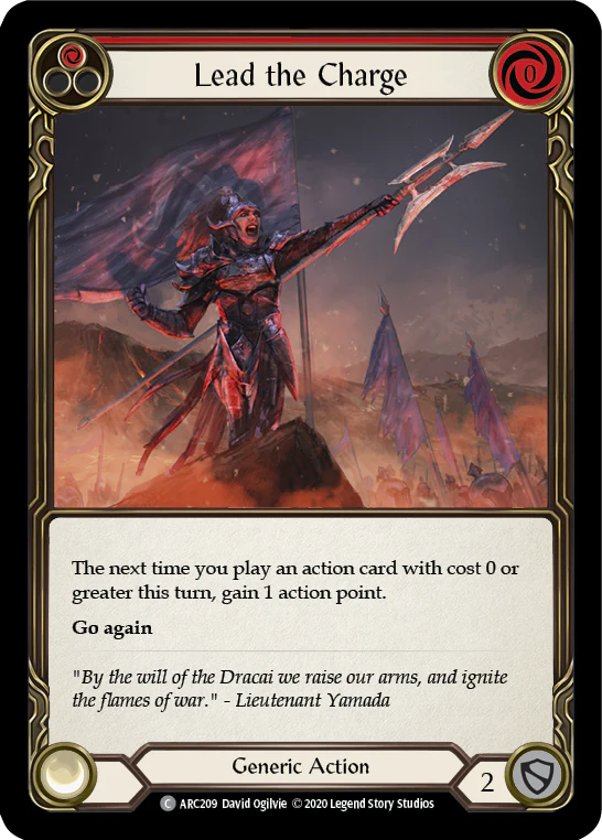 Lead the Charge (Red)