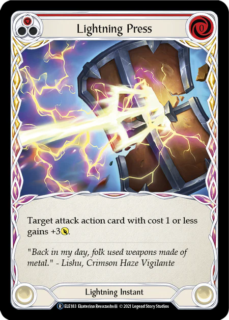 Lightning Press (Red) - Image 3