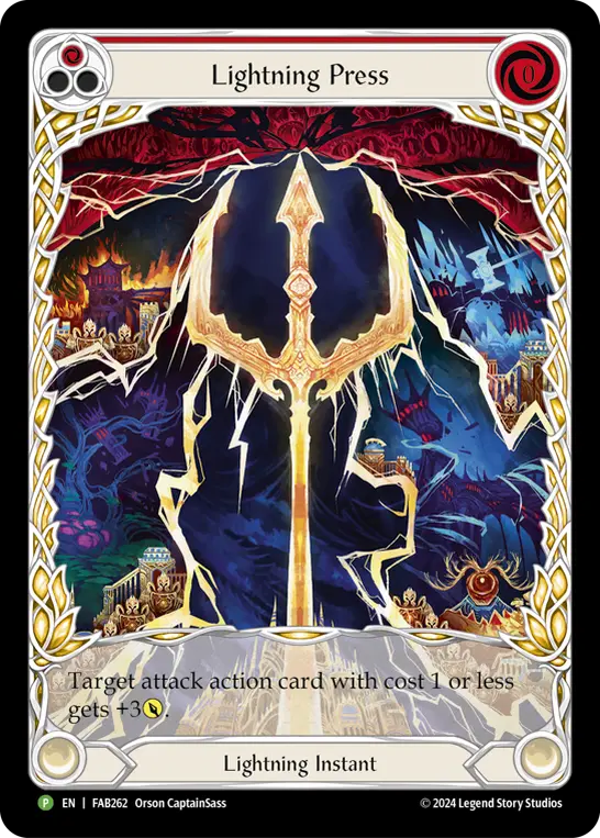 Lightning Press (Red) - Image 4