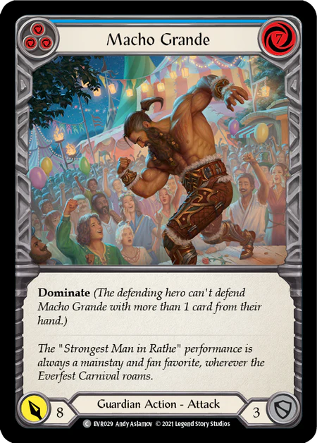Macho Grande (Blue)