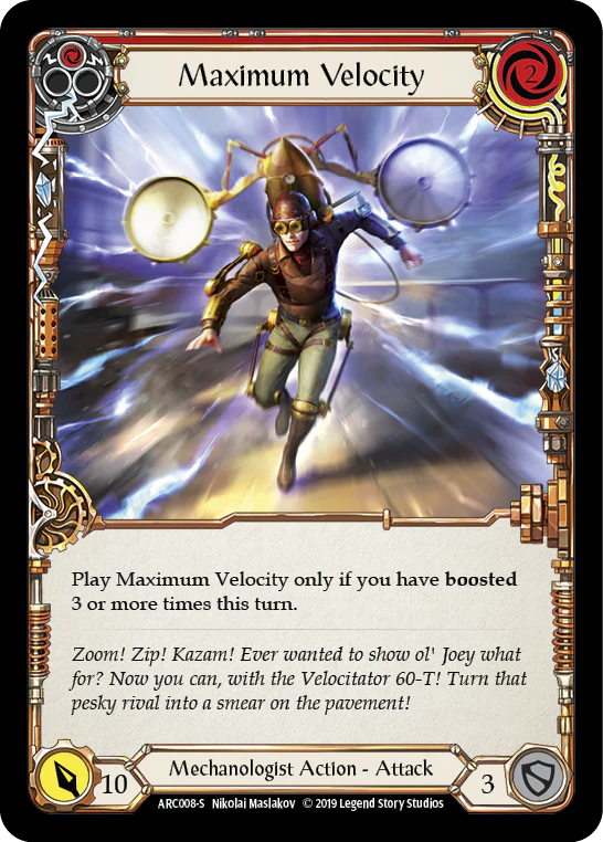 Maximum Velocity (Red)