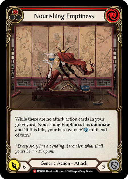 Nourishing Emptiness (Red)