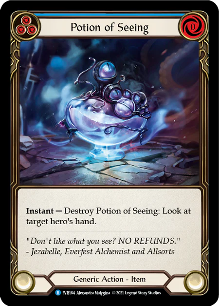 Potion of Seeing (Blue)