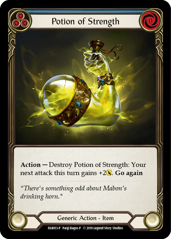 Potion of Strength (Blue)