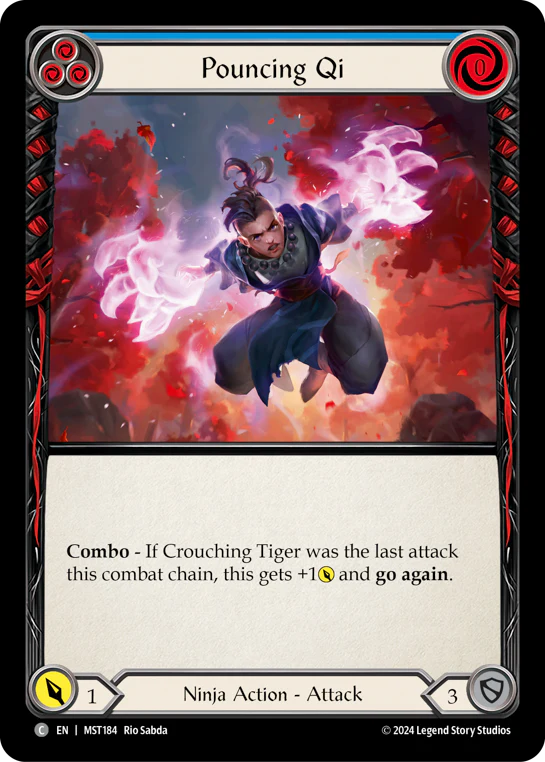 Pouncing Qi (Blue) - Image 2