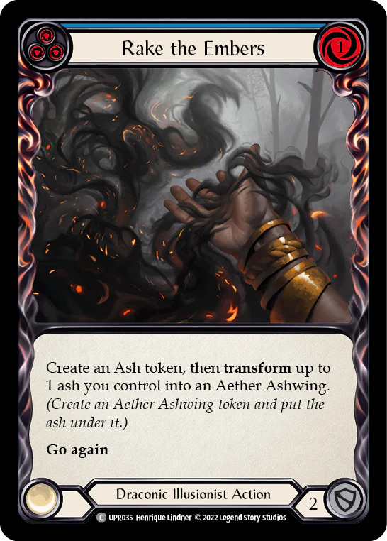Rake the Embers (Blue)