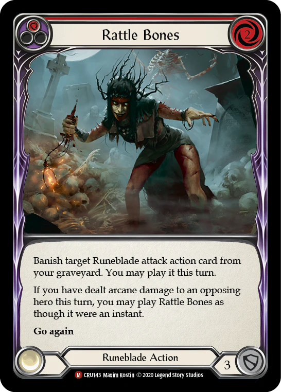 Rattle Bones (Red)
