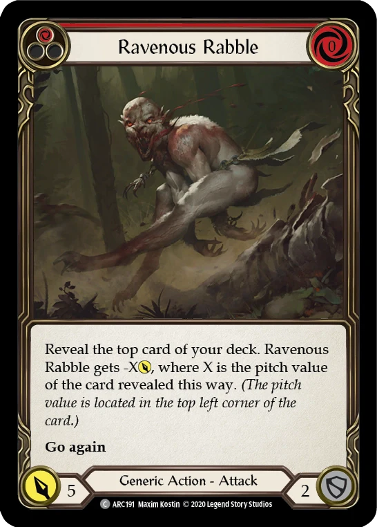 Ravenous Rabble (Red) - Image 2