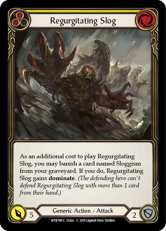 Regurgitating Slog (Yellow)