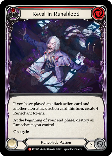 Revel in Runeblood (Red)