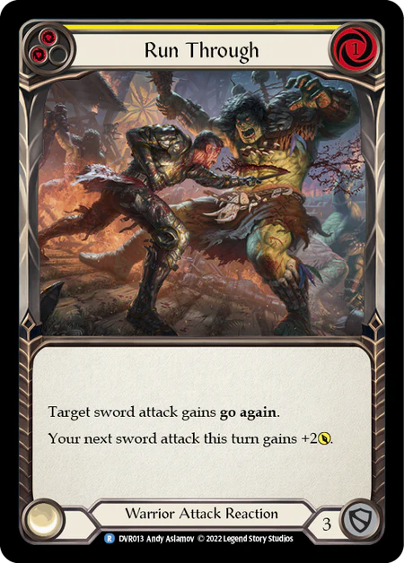 Run Through (Yellow)