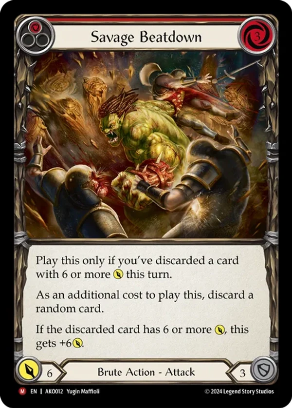 Savage Beatdown (Red) - Image 2