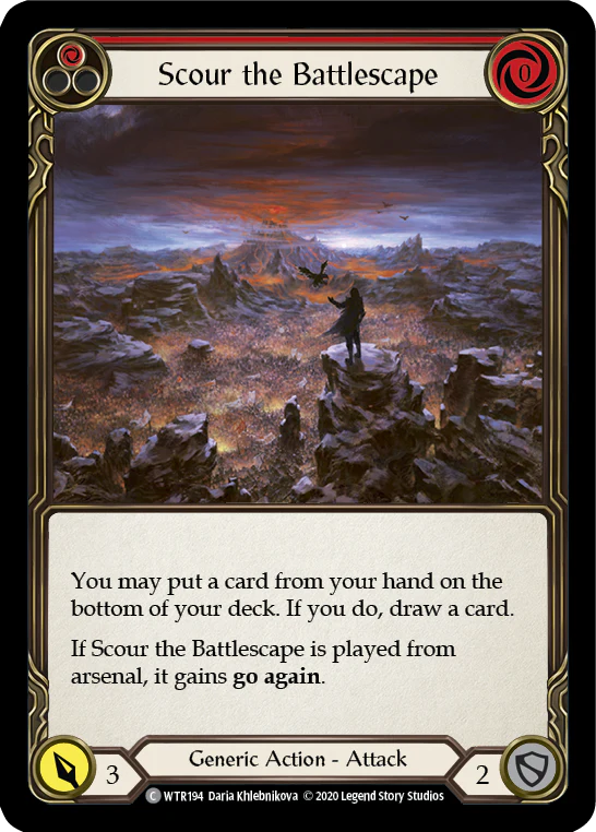 Scour the Battlescape (Red) - Image 2