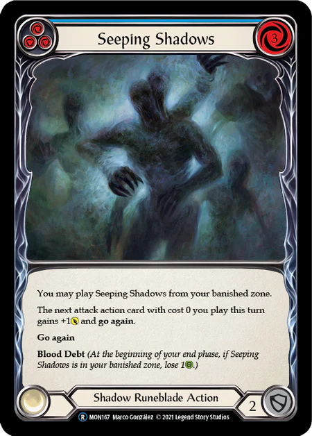 Seeping Shadows (Blue) - Image 2